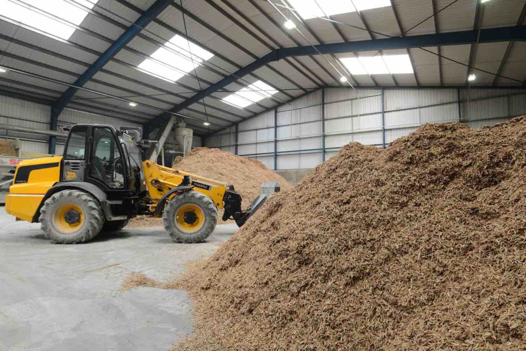 Benefits of woodcrete ICF. Supply of recycled wood fibre used in Insulated Concrete Form